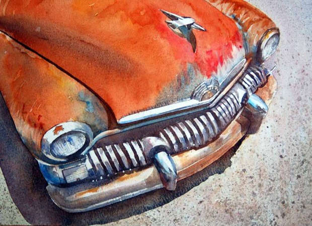 046 - Rusty American Car
